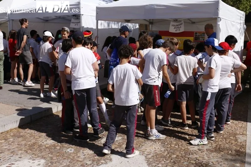 Feria de la Ciencia 'Primavera Científica' en la plaza de los Bandos. Fotos de David Sañudo