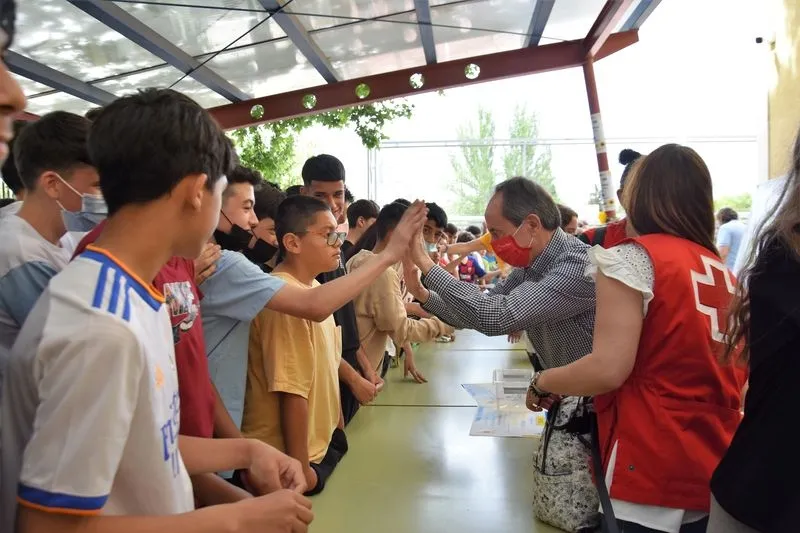 Jornada solidaria en el IES Mateo Hernández
