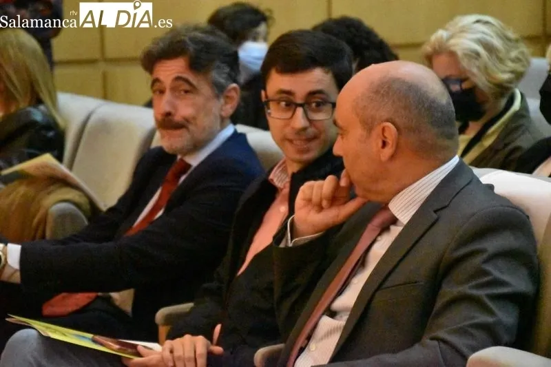 Jornada ‘Los contratos reservados en la Administración como apoyo a las entidades del tercer sector que trabajan con la población en situación de exclusión social’, que se celebraba este lunes en el Palacio de Congresos de Salamanca. Foto de Vanesa Martin