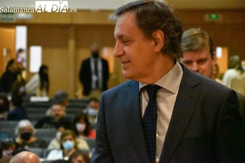 Jornada ‘Los contratos reservados en la Administración como apoyo a las entidades del tercer sector que trabajan con la población en situación de exclusión social’, que se celebraba este lunes en el Palacio de Congresos de Salamanca. Foto de Vanesa Martin