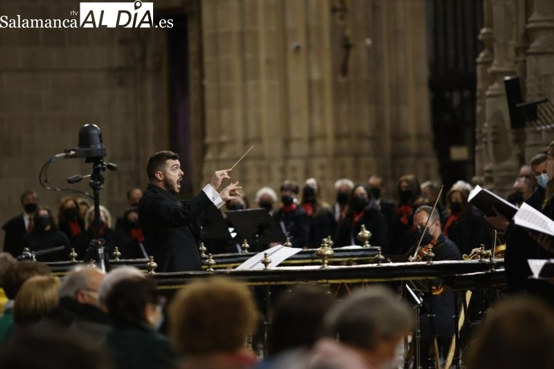 Foto de archivo de un concierto anterior en la Catedral de Salamanca
