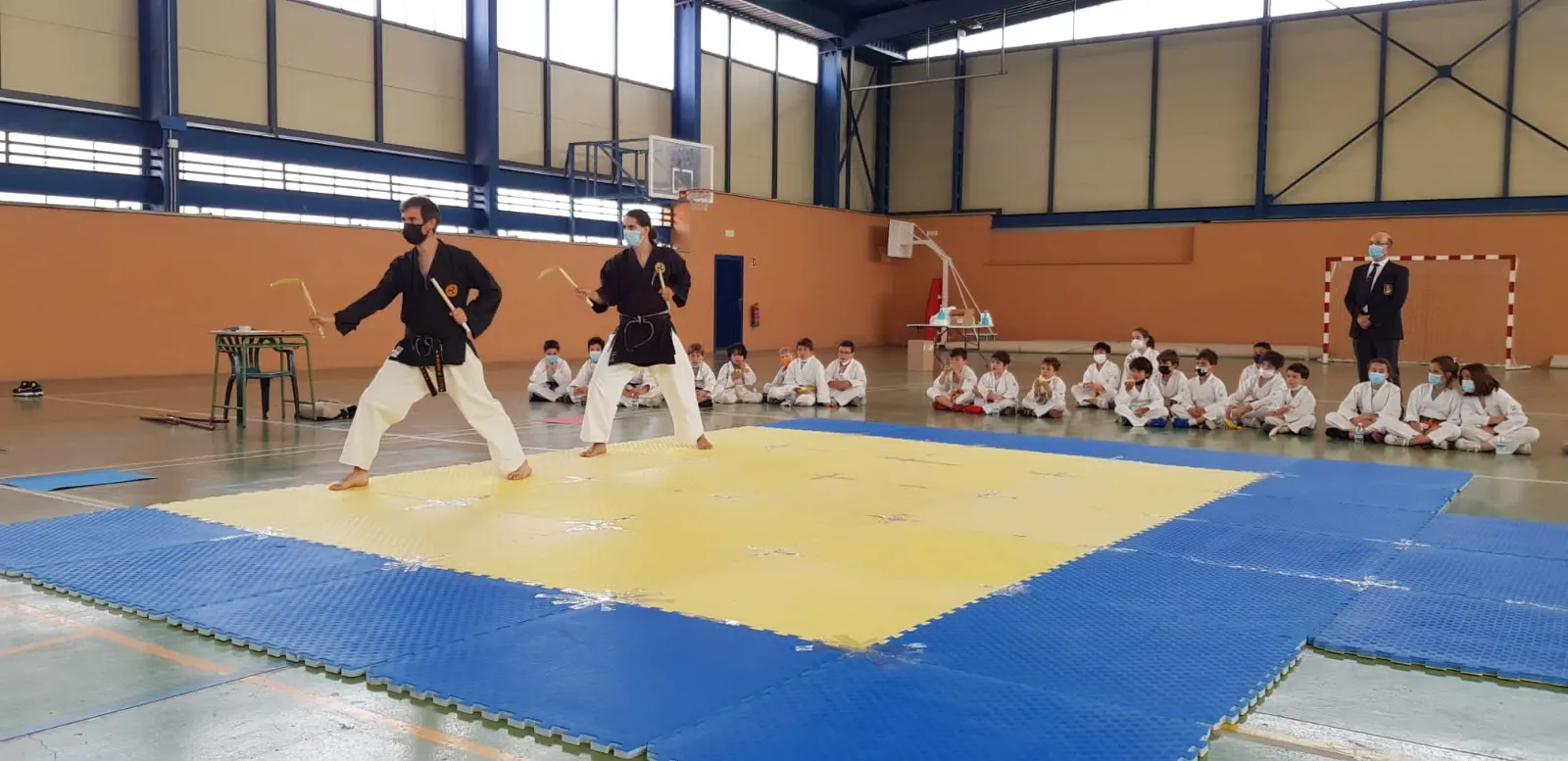 El Torneo de Kárate Ciudad de Peñaranda ha vuelto a ponerse en marcha este sábado 