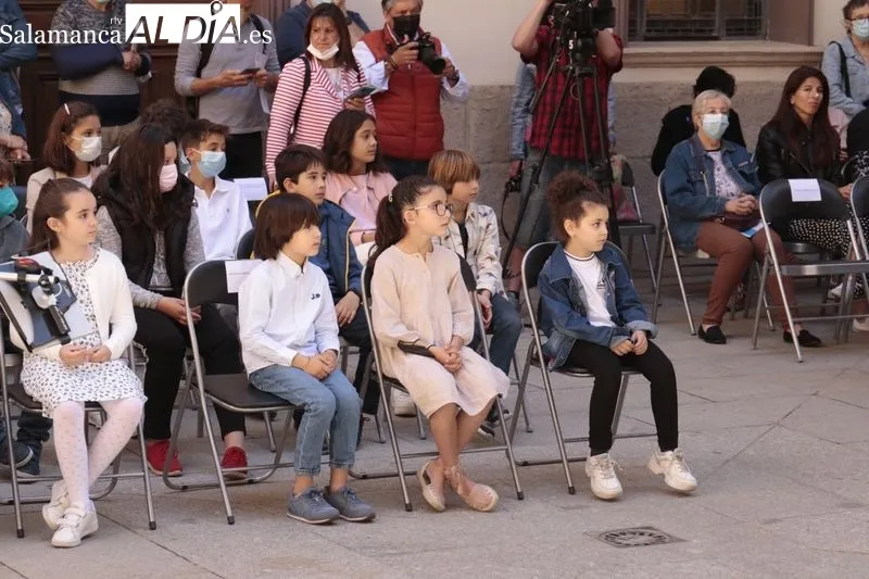Entrega de los premios del XX Concurso de Dibujo “Venancio Blanco”, convocado por la Diputación de Salamanca. Foto de David Sañudo