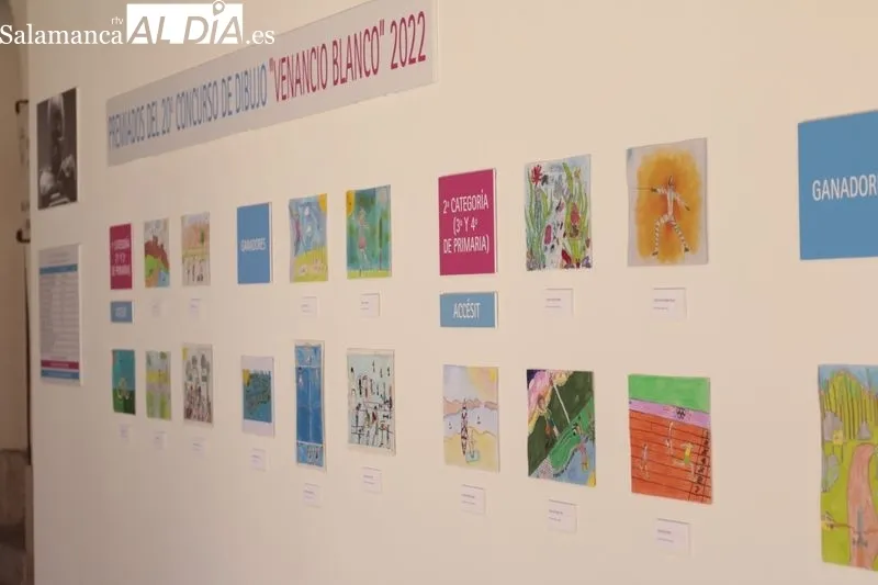 Entrega de los premios del XX Concurso de Dibujo “Venancio Blanco”, convocado por la Diputación de Salamanca. Foto de David Sañudo