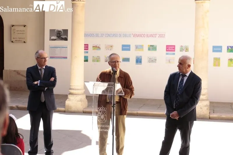 Entrega de los premios del XX Concurso de Dibujo “Venancio Blanco”, convocado por la Diputación de Salamanca. Foto de David Sañudo