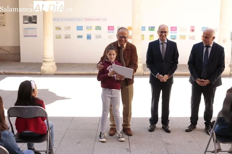 Entrega de los premios del XX Concurso de Dibujo “Venancio Blanco”, convocado por la Diputación de Salamanca. Foto de David Sañudo