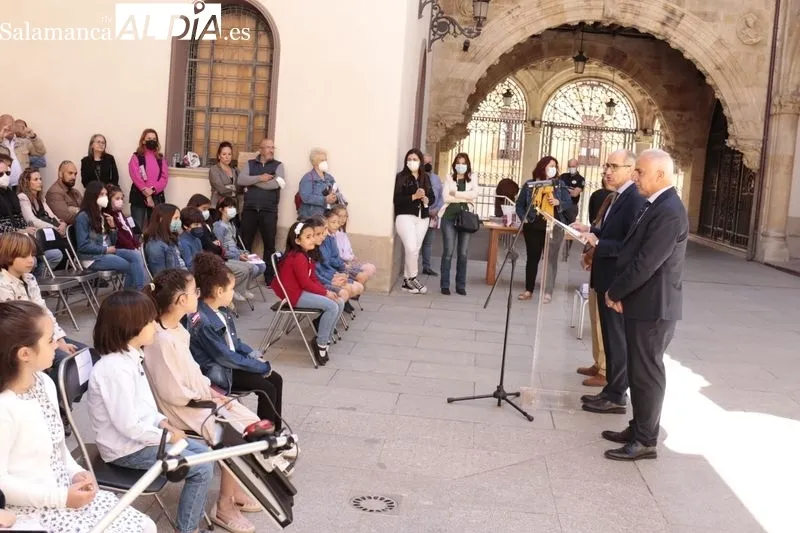 Entrega de los premios del XX Concurso de Dibujo “Venancio Blanco”, convocado por la Diputación de Salamanca. Foto de David Sañudo