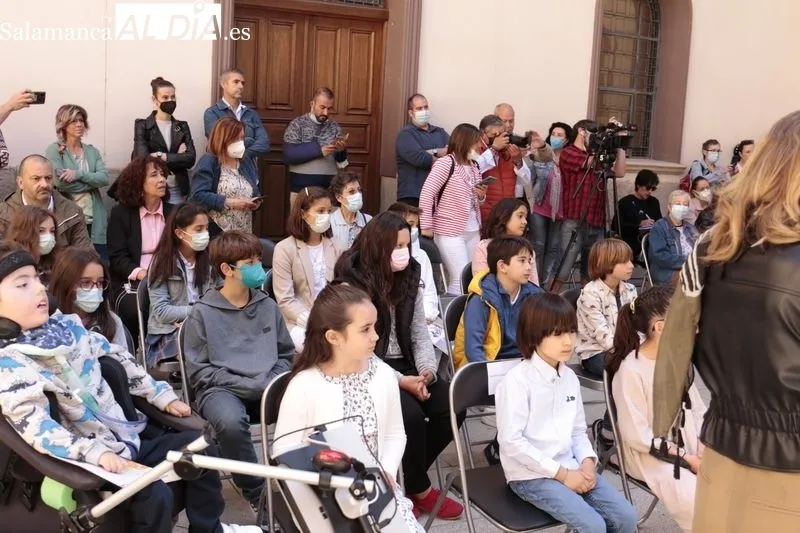Entrega de los premios del XX Concurso de Dibujo “Venancio Blanco”, convocado por la Diputación de Salamanca. Foto de David Sañudo