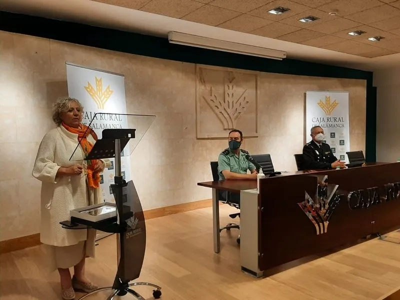 Celebración del Día de la Seguridad Privada en la sede de Caja Rural de Salamanca