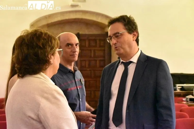 Presentación en el Colegio Fonseca de la Cátedra RTVE-USAL Niñ@s, Jóvenes y Medios. Foto de Vanesa Martins