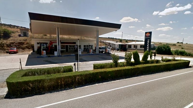 Gasolinera de Horcajo Medianero. Foto Google Maps