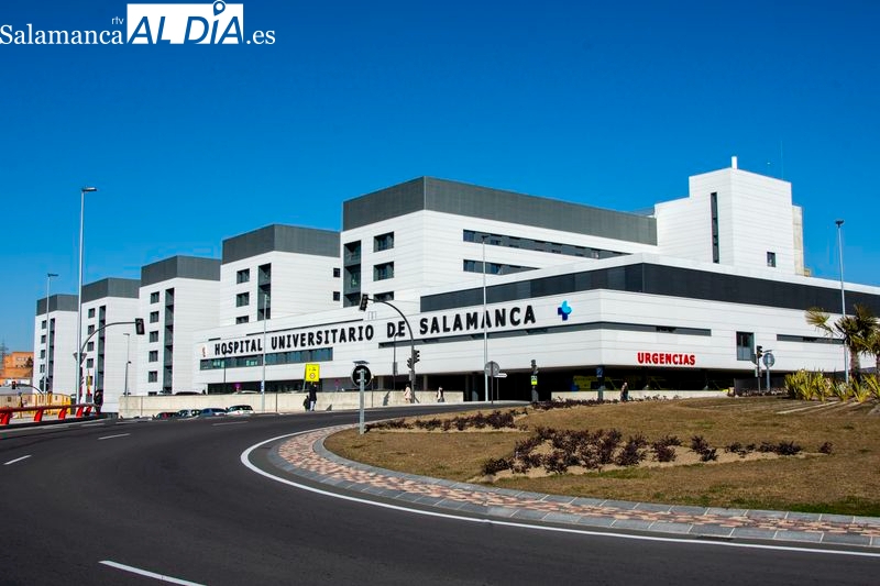 Hospital Universitario de Salamanca. Foto de archivo