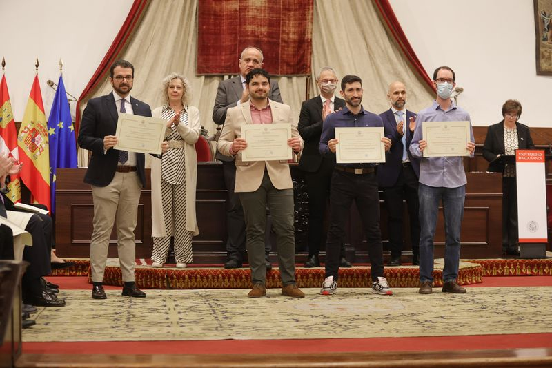 Entrega de galardones a los mejores estudiantes de la Universidad de Salamanca