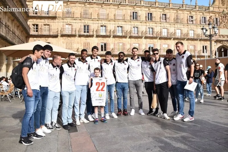Recibimiento al CB Tormes en el Ayuntamiento de Salamanca