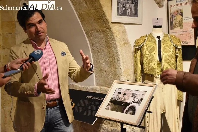 El Museo Taurino incorpora a su exposición una fotografía de Morante en Salamanca que rememora otra tomada 103 años atrás. Foto de Vanesa Martins