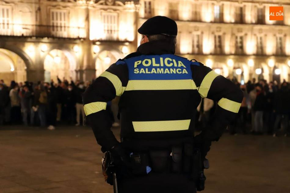 Foto 1 - Noche movida en Salamanca con numerosos incidentes