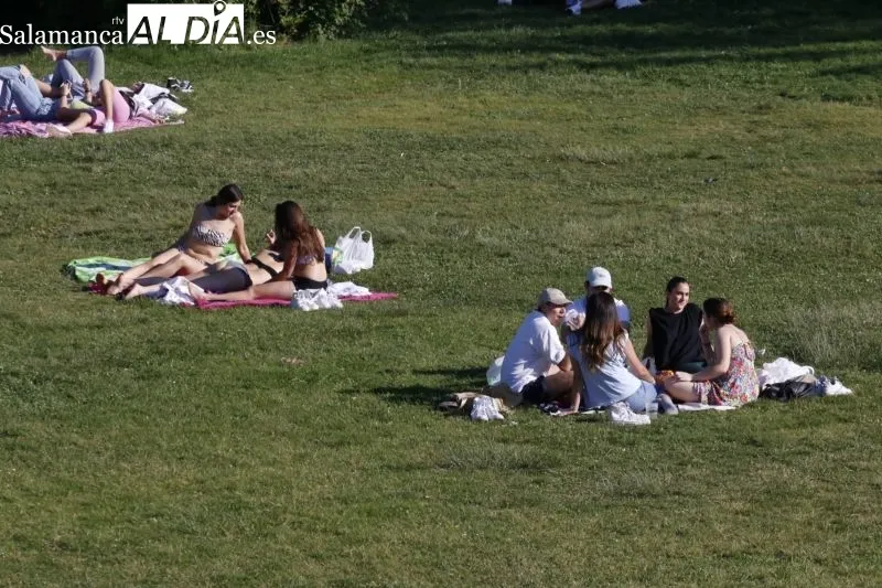 Turistas en Salamanca en el primer fin de semana de mayo - David Sañudo