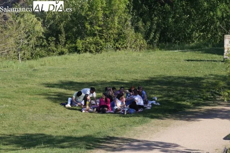 Turistas en Salamanca en el primer fin de semana de mayo - David Sañudo