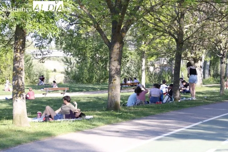 Turistas en Salamanca en el primer fin de semana de mayo - David Sañudo