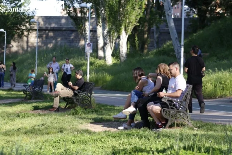 Turistas en Salamanca en el primer fin de semana de mayo - David Sañudo