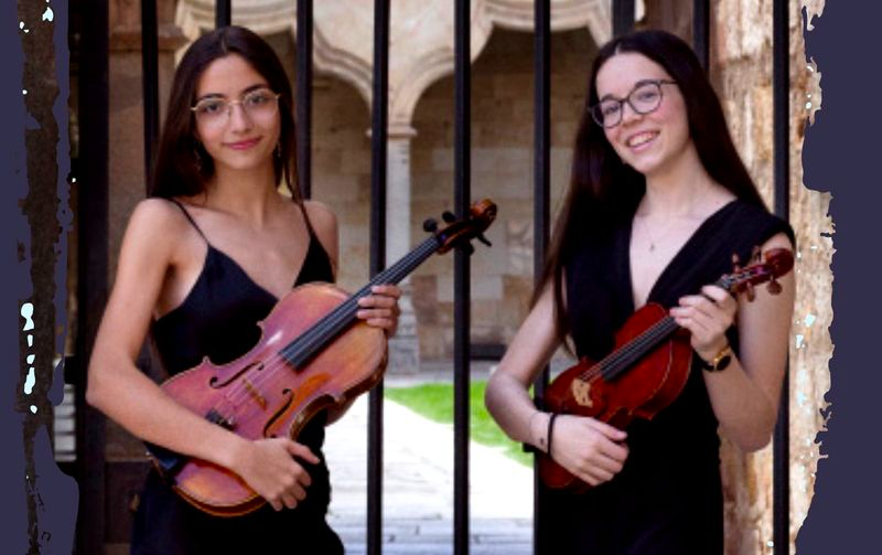 El concierto estará protagonizado por la violinista Carmen Sancho Santos y la violista Julia Cardiel García