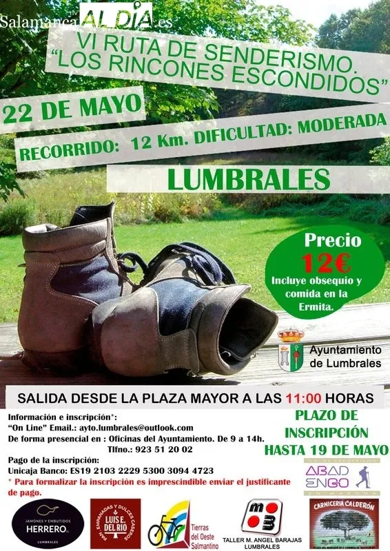 La ruta recorre parajes de singular belleza natural 