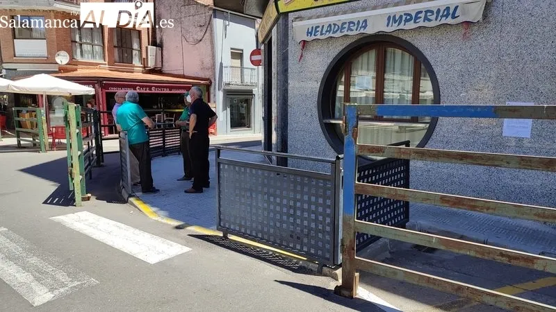 Foto 5 - Vitigudino tiene ya listo el vallado para celebrar los Corpus y el VI Toro de Caj&oacute;n de este s&aacute;bado