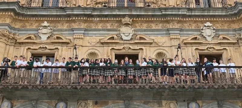 Foto 5 - Los escolares salmantinos que representar&aacute;n a Espa&ntilde;a en la final europea de &lsquo;Design for Change&rsquo; 