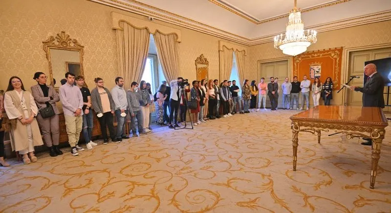 Entrega, en el Ayuntamiento, de las becas del Curso de Formación a la Carta Marketing 360 y Data 4.0