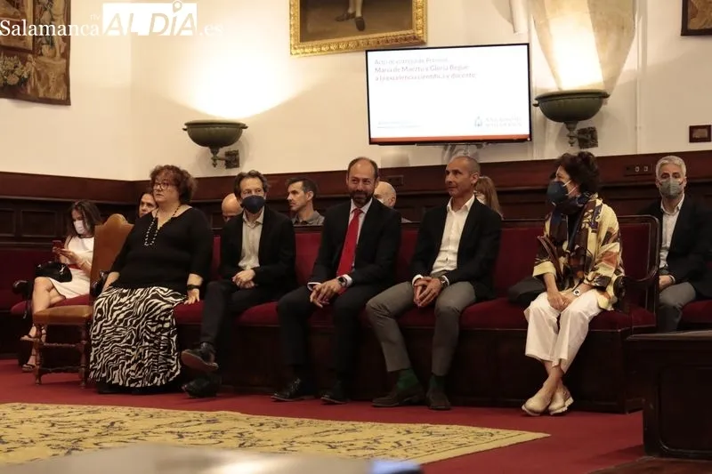 Entrega de los premios a la excelencia en la docencia “María de Maeztu” y a la trayectoria de excelencia en la docencia “Gloria Begué”. Foto de David Sañudo