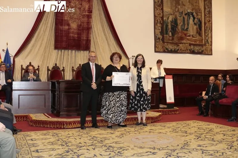 Entrega de los premios a la excelencia en la docencia “María de Maeztu” y a la trayectoria de excelencia en la docencia “Gloria Begué”. Foto de David Sañudo