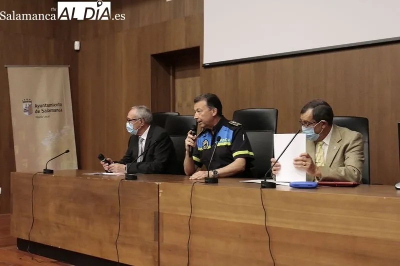 Actos de la Asociación San Juan de Sahagún de Jubilados y Pensionistas de la Policía Local de Salamanca. Foto de David Sañudo