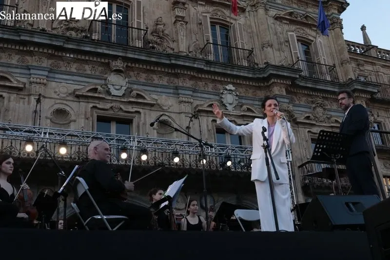 Concierto protagonizado por Sheila Blanco junto a la Joven Orquesta Sinfónica Ciudad de Salamanca