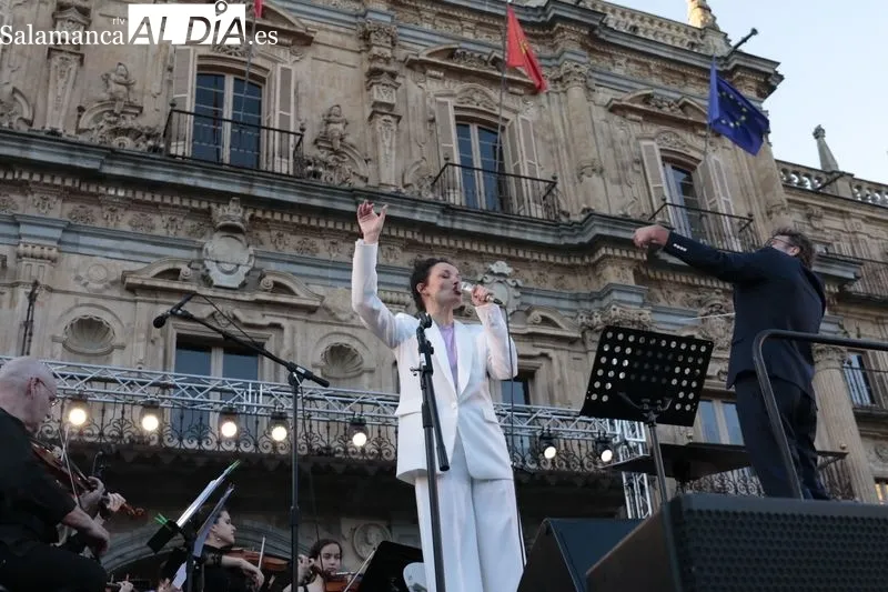 Concierto protagonizado por Sheila Blanco junto a la Joven Orquesta Sinfónica Ciudad de Salamanca