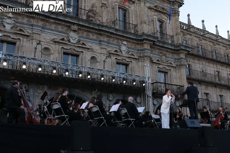Concierto protagonizado por Sheila Blanco junto a la Joven Orquesta Sinfónica Ciudad de Salamanca
