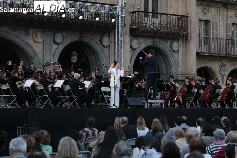 Concierto protagonizado por Sheila Blanco junto a la Joven Orquesta Sinfónica Ciudad de Salamanca
