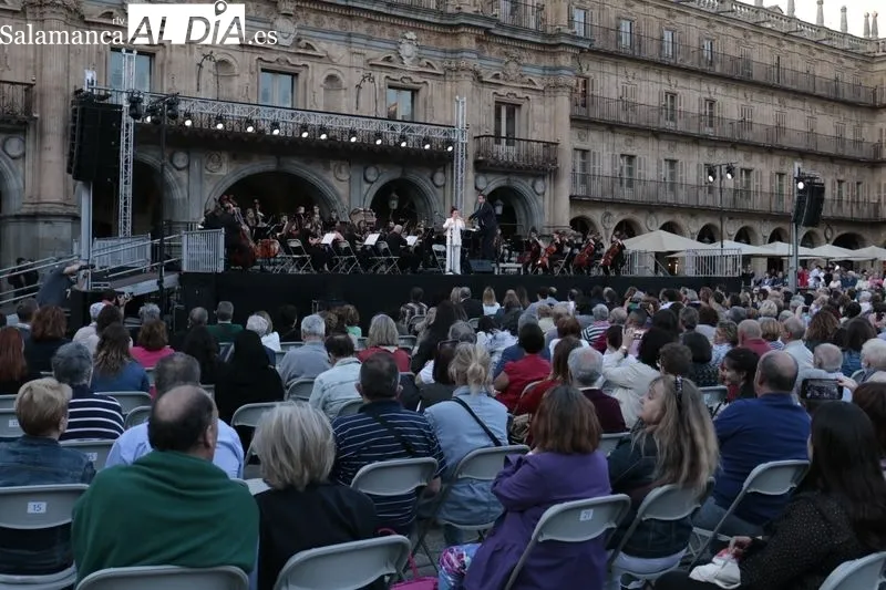 Concierto protagonizado por Sheila Blanco junto a la Joven Orquesta Sinfónica Ciudad de Salamanca
