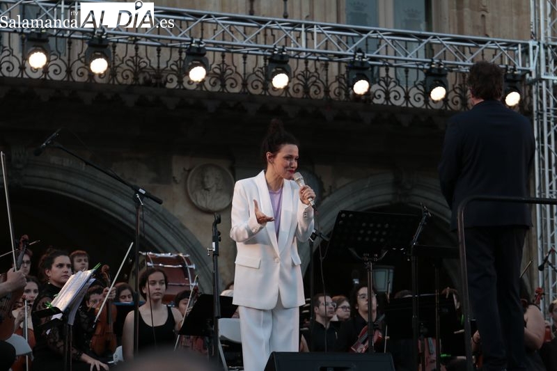 Concierto protagonizado por Sheila Blanco junto a la Joven Orquesta Sinfónica Ciudad de Salamanca