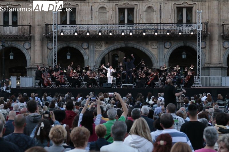 Concierto protagonizado por Sheila Blanco junto a la Joven Orquesta Sinfónica Ciudad de Salamanca