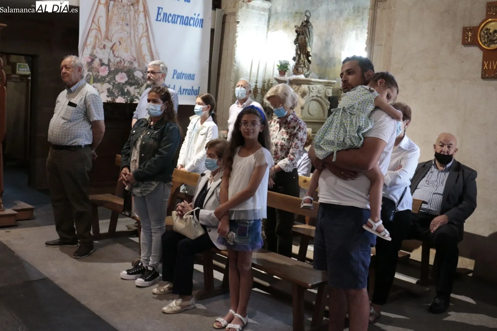 Misa en honor a la Virgen de la Encarnación en la Iglesia del Arrabal - David Sañudo