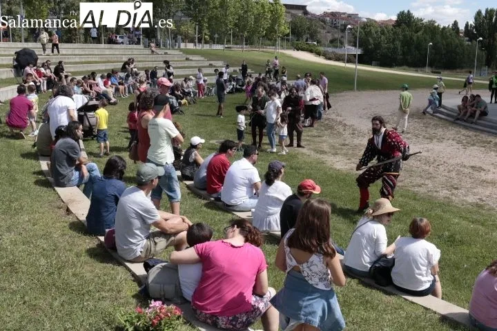 Festival del Siglo de Oro en Salamanca, exhibición de esgrima de la Asociación Gran Capitán - David Sañudo