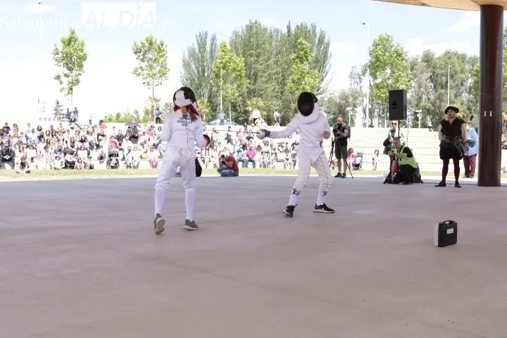 Festival del Siglo de Oro en Salamanca, exhibición de esgrima de la Asociación Gran Capitán - David Sañudo