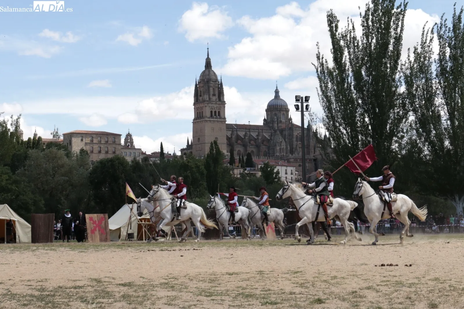 Recreación histórica de una batalla de los Tercios de Flandes en el Festival del Siglo de Oro en Salamanca - David Sañudo