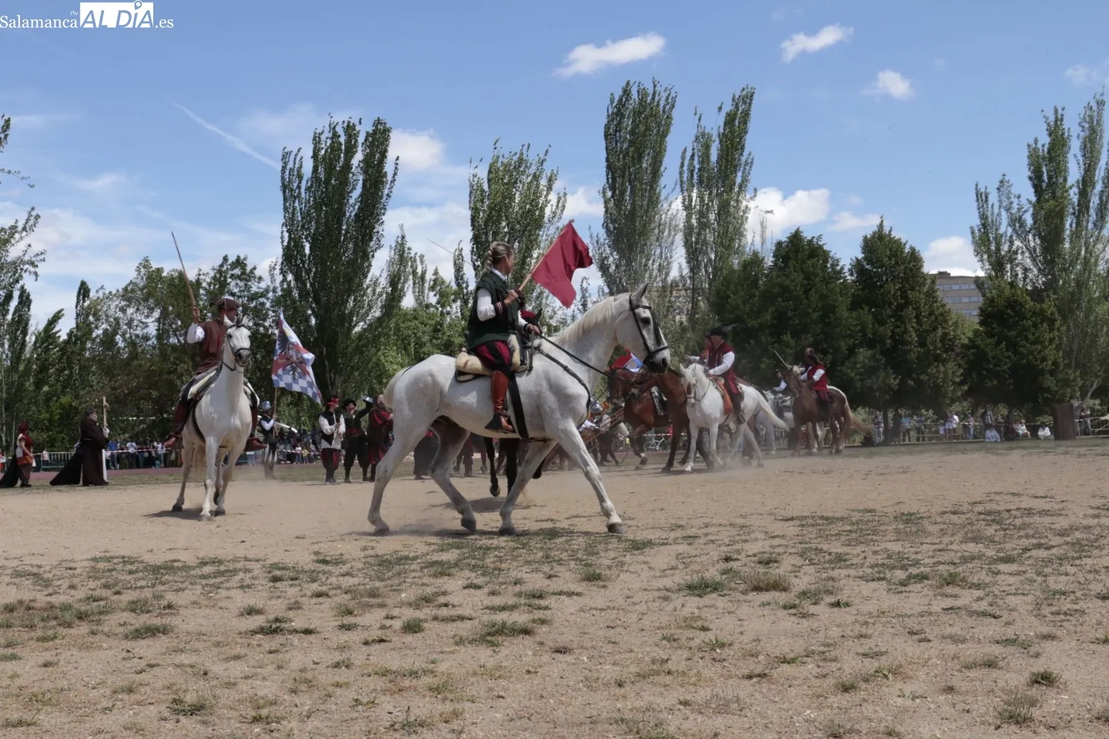 Recreación histórica de una batalla de los Tercios de Flandes en el Festival del Siglo de Oro en Salamanca - David Sañudo