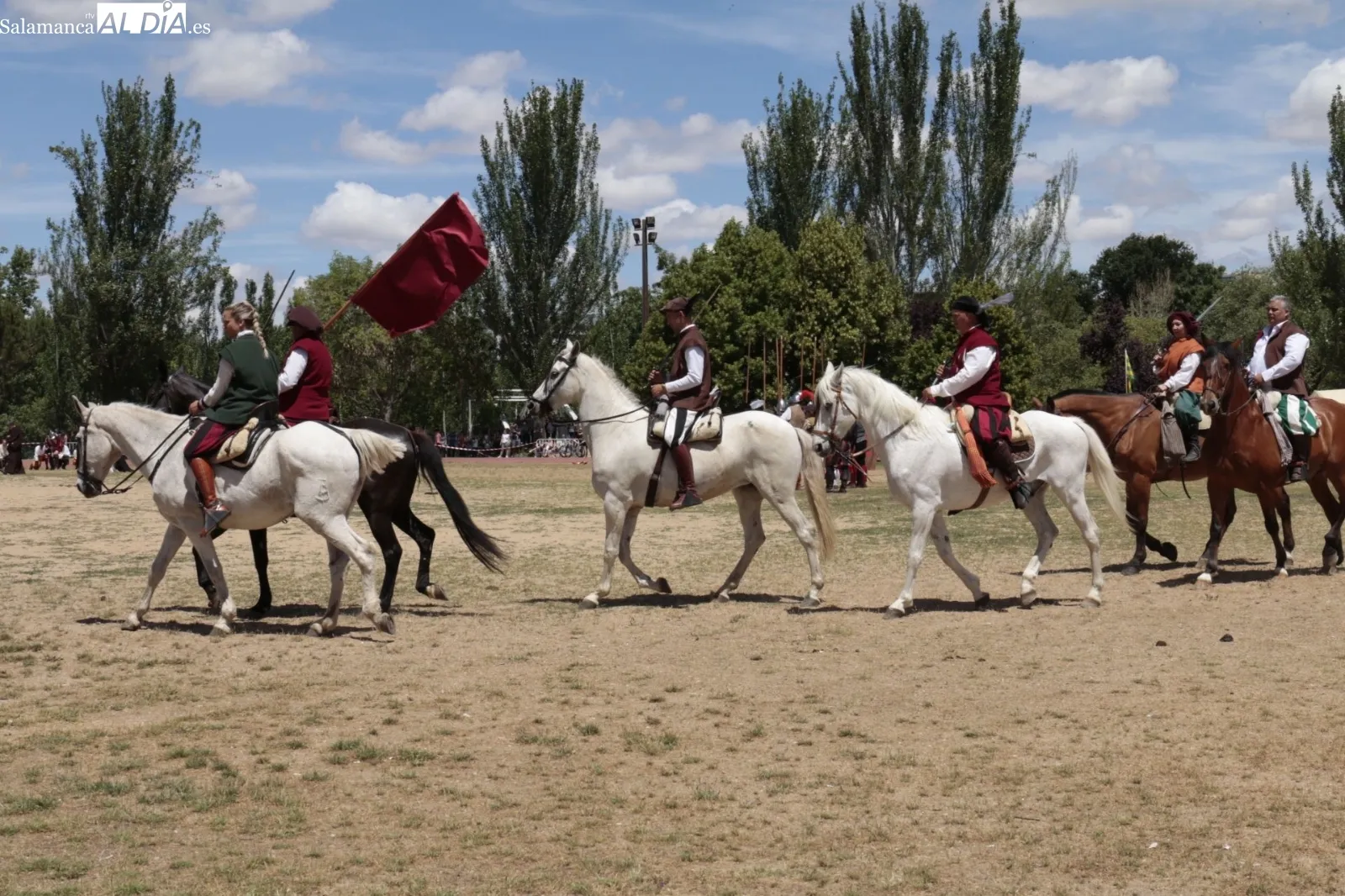Recreación histórica de una batalla de los Tercios de Flandes en el Festival del Siglo de Oro en Salamanca - David Sañudo