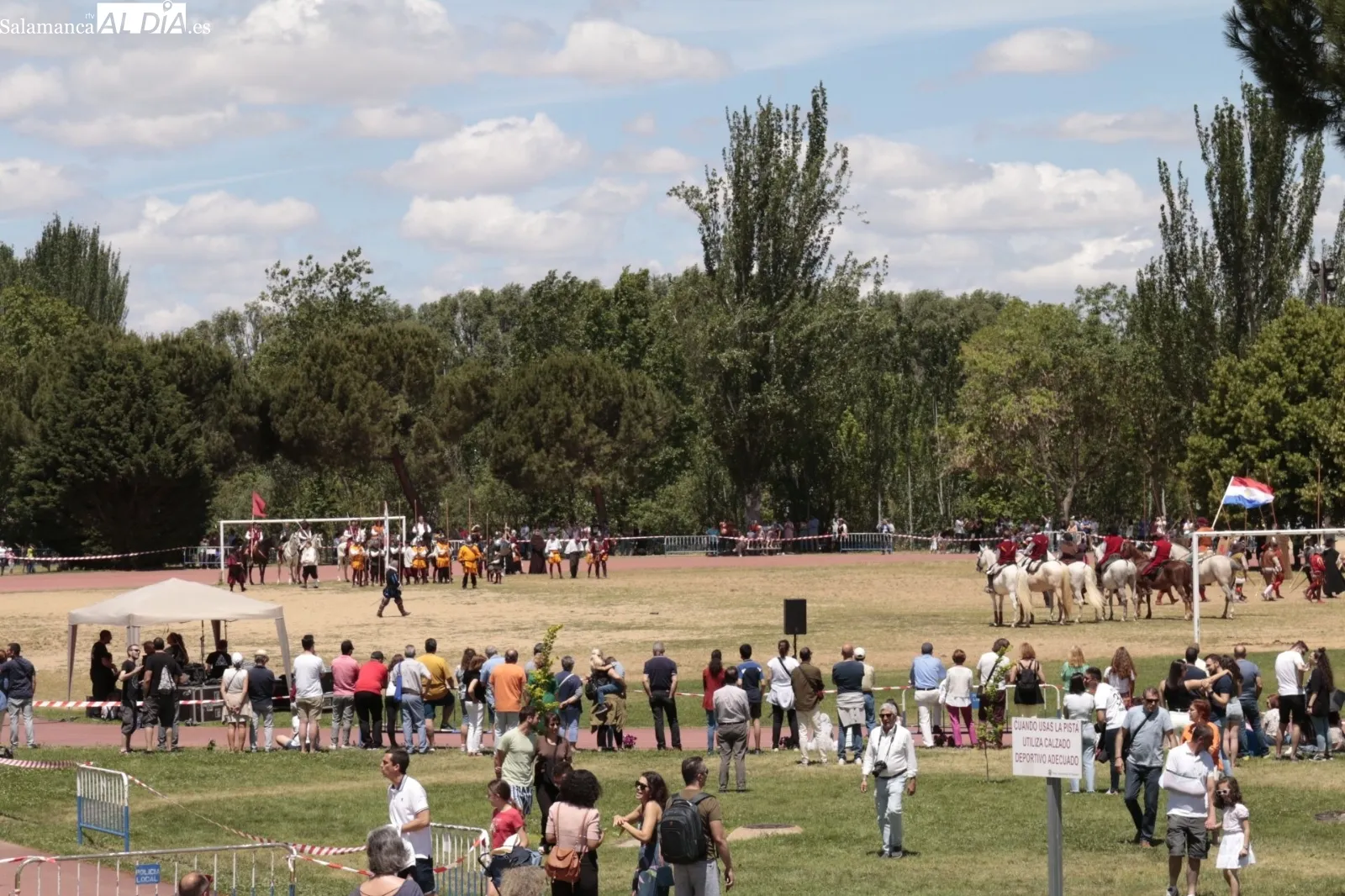 Recreación histórica de una batalla de los Tercios de Flandes en el Festival del Siglo de Oro en Salamanca - David Sañudo