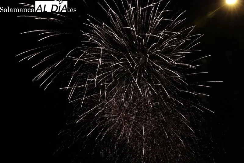 Foto 12 - Los fuegos artificiales iluminan la noche salmantina 