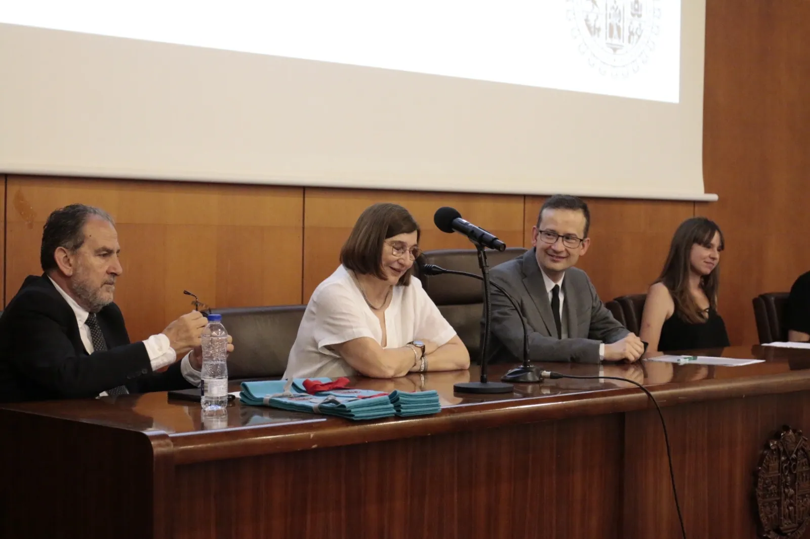 Acto de graduación en Geografía