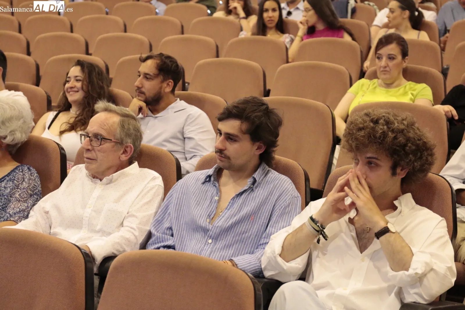 Acto de graduación en Geografía