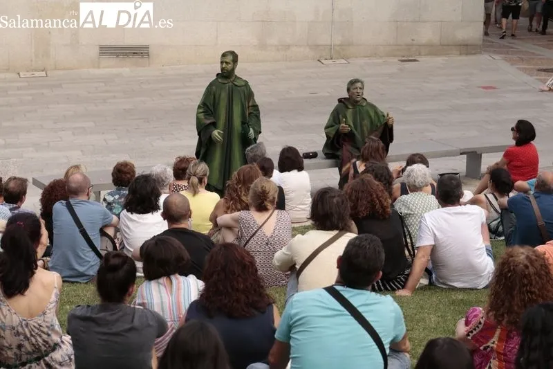 Escenificación de 'Conversaciones de San Juan de Sahagún'